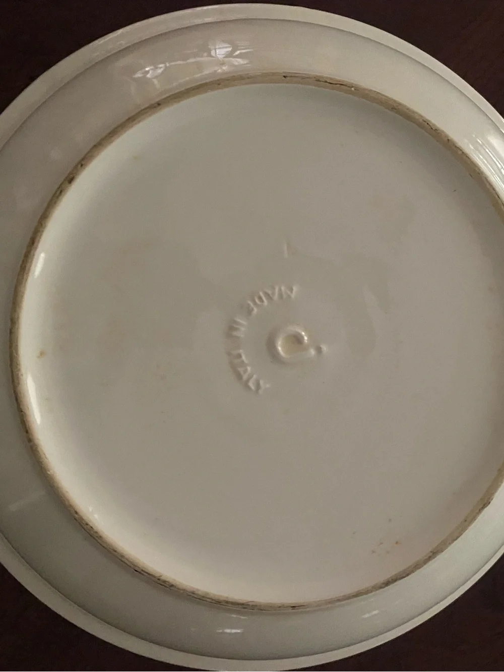 Made in Italy decorative Papa Pasta Ceramic Pasta Bowl - 13 in